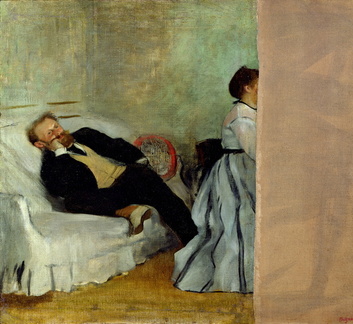 Édouard Manet et sa femme