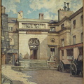La cour de l'Hôtel Gouthière, rue Pierre-Bullet