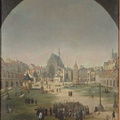 Le cimetière et l'église des Innocents