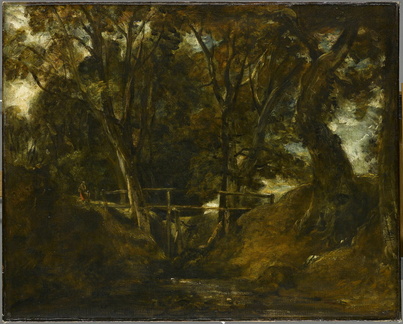 Helmingham Dell. Vallon dans le parc de Helmingham