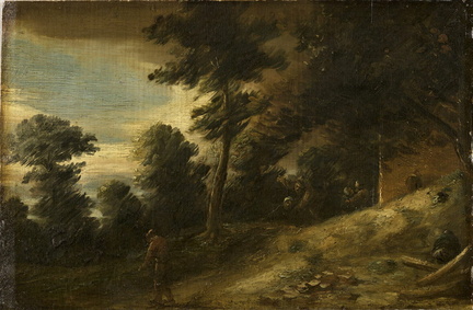 Paysage au crépuscule