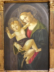 La Vierge à l'Enfant dans une niche