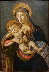 La Vierge à l'Enfant avec la couronne d'épines et trois clous